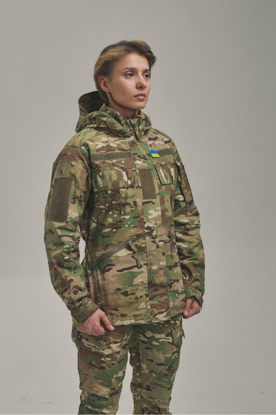 Жіноча тактична куртка FC Combat Fit, мультикам M KIB-17488 фото