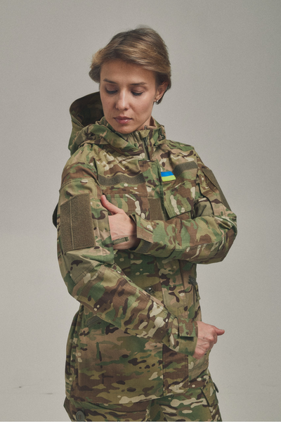 Жіноча тактична куртка FC Combat Fit, мультикам M KIB-17488 фото