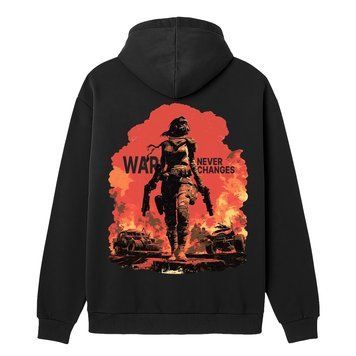 Худі з принтом GIG. War Never Changes. Чорний 3XL 891-wnch фото