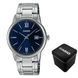 Чоловічий годинник Casio MTP-V002D-2B3 ABR-1141-0337 фото 1