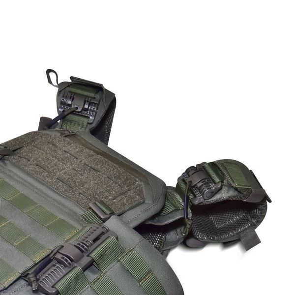 Плитоноска під плити XL Gig Military MPS М8 PRO. Cordura 1000. Ranger Green 1281000-m фото