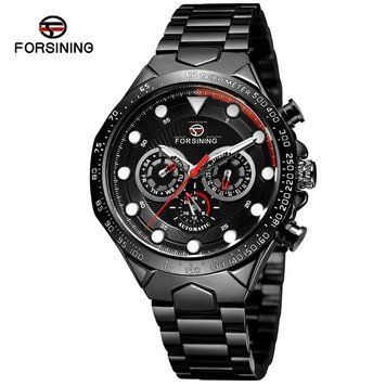 Forsining 6911 All Black Steel ABR-1059-0183 фото