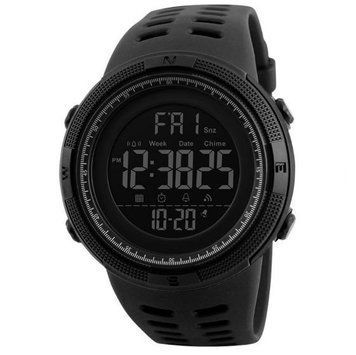 Чоловічий годинник Skmei 1251 All Black ABR-1080-0513 фото