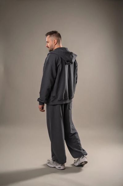 Спортивні утеплені штани GIG Oversize. Графітовий L 902 фото