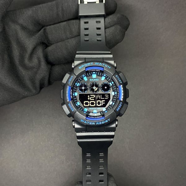 Skmei 1857BU Black-Blue SALE ABR-1080-0998 фото