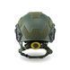 Кевларовий балістичний шолом FAST GEN III Kevlar Olive з кріпленням NVG та рейками Хакі M KIB-24014 фото 4