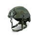 Кевларовий балістичний шолом FAST GEN III Kevlar Olive з кріпленням NVG та рейками Хакі M KIB-24014 фото 1
