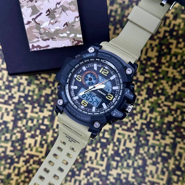 Годинник наручний Patriot 012KH Khaki ABR-1201-0486 фото