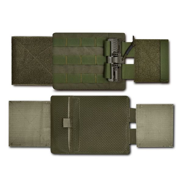 Камербанд S Tactical Series + М'який балістичний пакет (200x150мм) 2 клас захисту. Ranger Green S 416SBP20 -2CL-rg фото