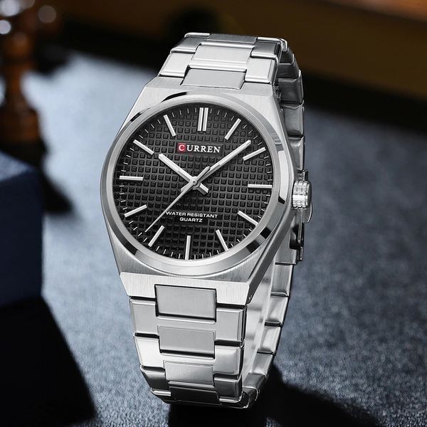 Curren 8439 Silver-Black ABR-1008-0392 фото