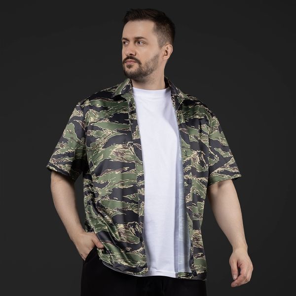 Гавайська сорочка GIG Surf. Tiger Stripes Camo L 706 фото