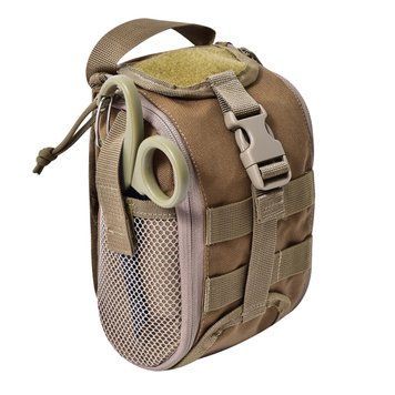 Підсумок-аптечка pro Gig Military Quick-Snap. Cordura 1000. Койот 2291000-m фото