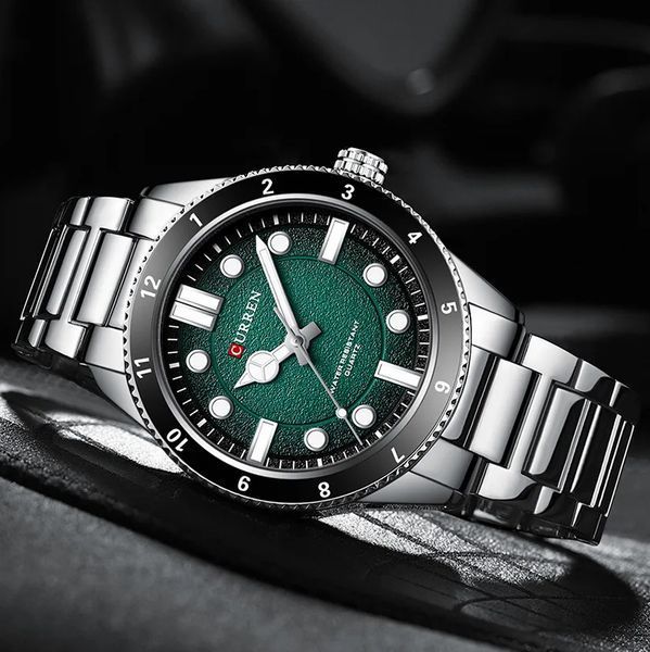 Curren 8450 Silver-Green ABR-1008-0445 фото