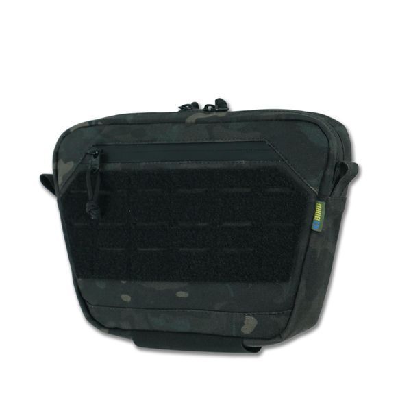 Сумка-напашник M Kiborg GU Cordura Black Multicam Чорний мультикам M KIB-10852 фото