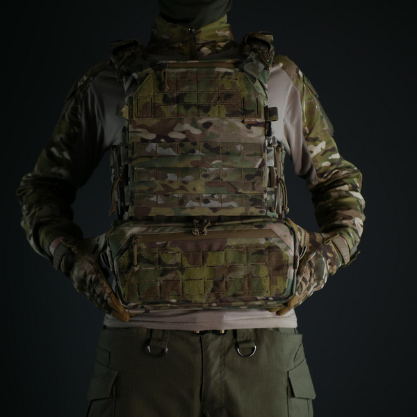 Підсумок під захист живота Militex Мультикам з Cordura original USA (M) з балістичним захистом 2 класу M KIB-16502 фото