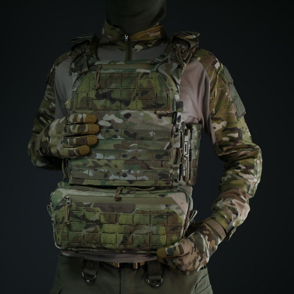 Підсумок під захист живота Militex Мультикам з Cordura original USA (M) з балістичним захистом 2 класу M KIB-16502 фото