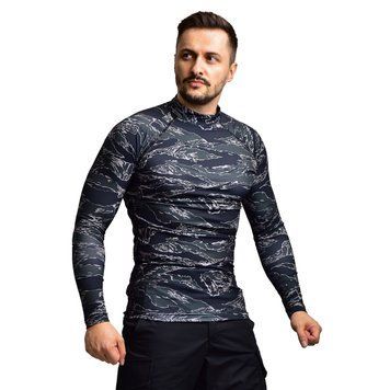 Чоловічий Рашгард GIG. Black Tiger Stripes Camo 2XL 871-btsc фото