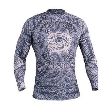 Чоловічий Рашгард GIG x Братство God's Sight. Чорний S 871-dsgt-b-3xl фото