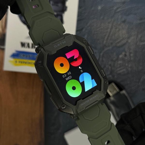 Розумний годинник Modfit Warrior Army Green ABR-1077-0201 фото