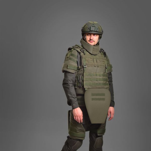 Протиуламковий захист шиї 1 клас. Колір Ranger Green S 4261000-rg-s фото