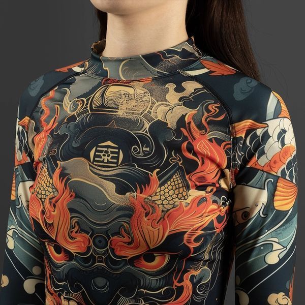 Жіночий Рашгард GIG. Irezumi XS 885-ire-xxxl фото