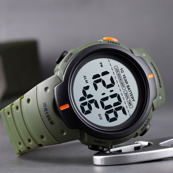 Skmei 1560 Green-Orange ABR-1080-0613 фото