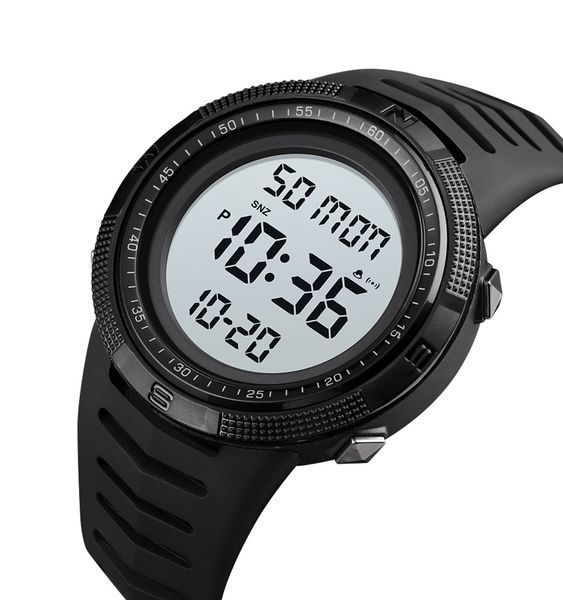 Чоловічий годинник Skmei 1632BKWT Black-White ABR-1080-1297 фото