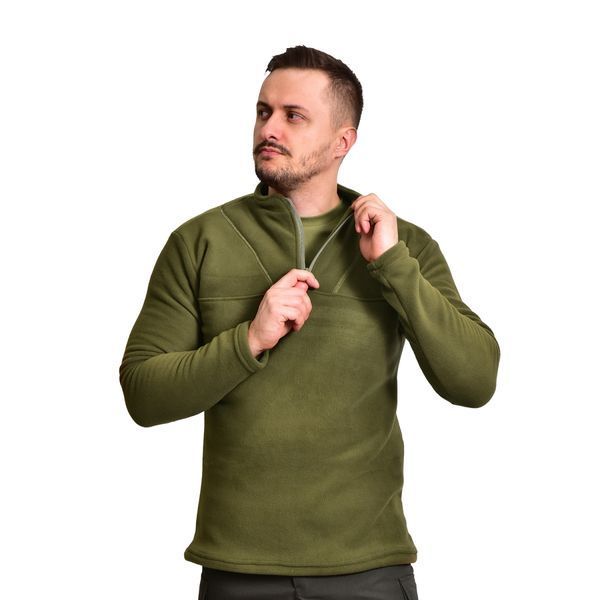 Базова флісова кофта base Tactical Series. Ranger Green S 840 фото